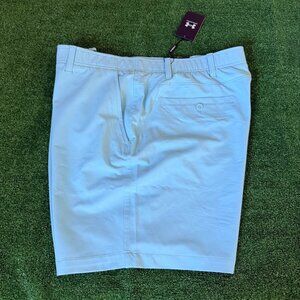 Under Armour Golf Men's Drive 8" Stretch Waistband Blue Golf Shorts Size 44 NWT
